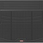 Motor Trend Premium FlexTough All-Protection Cargo Mat Liner – w/Traction Grips & Fresh Design, Heavy Duty Trimmable Trunk Liner for Car Truck SUV, Black