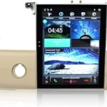 Omnitek 9.7 Inch Vertical Screen Android 10 GPS Navigation Audio Car Radio for Land Rover Range Rover Sport