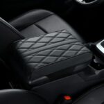 NEZIH Car Armrest Pad for Mitsubishi Pajero/Pajero Sport 5-Doors/3-door K90 KH0 V63 V65 V67 V68 V73 V75 V77 V78 V33 V20 L040 Comfort Arm Rest Seat Box Cover Waterproof,Black