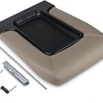 VANJING Compatible with Center Console Lid Replacement Cover Armrest Kit Cadillac Chevrolet GMC Pickup Truck Suburban Tahoe Silverado Sierra Yukon XL