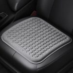 Car Seat Cushion for Renault Megane 2006-2010, Ice Silk Non-Slip Car Seat Pad, Summer Breathable Refreshing Seat Pad, Comfort Portable Seat Protector Mat Accessories,C Grey