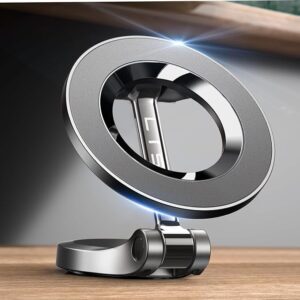 LISEN for MagSafe Car Mount, [24 Strong Magnet] 360° Rotation Magnetic Phone Holder for Car, Mobile Holder for Car Accessories Fit for iPhone 16 15 Pro Max Plus 14 13 12 MagSafe Cases