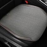 Car Seat Cushion for Hyundai Grandeur/Xcent/HB20S Sedan/Nexo/Aura/ix25/HB20 HB20X, Lightweight Soft Suitable for All Seasons Breathable Seat Pad,Gray-2Pcs of front-row single-piece