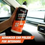 Wavex Dashboard Polish and Leather Conditioner + Protectant (1L) | Car Polish for Interior Plastic, Vinyl & Rubber | Protects, Shines & Conditions